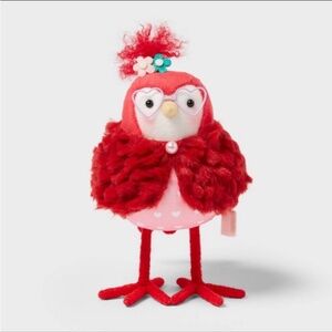 Target Featherly Friends Spritz Valentine’s Day “Floof” Red Lady Bird